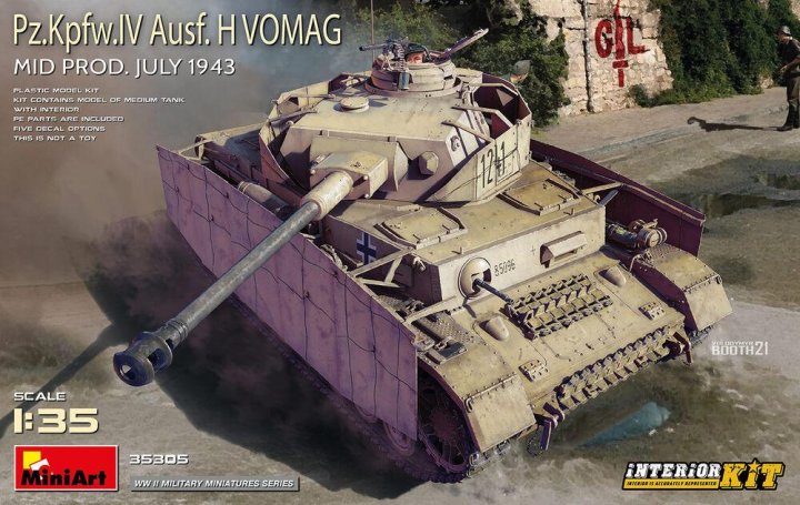 Pz.Kpfw.IV Ausf. H Vomag. Mid Prod. (July 1943) - Interior Kit