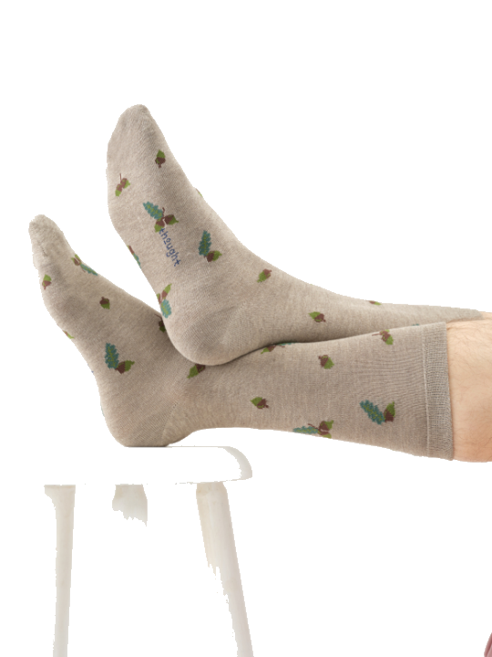 Socken Modell: Scattered Acorns
