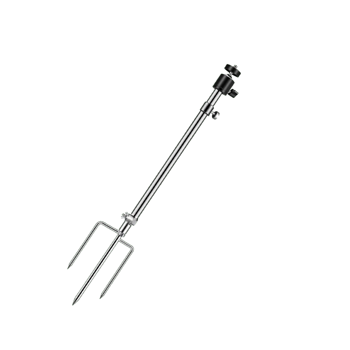 Wildkamera Halterung, Dicke Faltbare Edelstahlhalterung, 360° verstellbar, Universalgewindeanschluss 1/4''-20(6mm) für Solarpanel, Nachtangel-Lichter