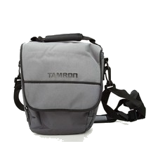 Tamron C 1504 Kameratasche Kamera Umhänge Tasche Schultertasche Fototasche Grau