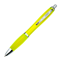 LANCE® Kugelschreiber Rio, blaue Mine, gelb-transparent