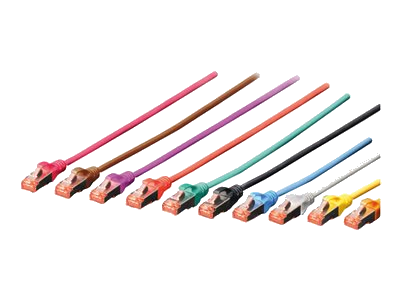 Digitus Patch-Kabel RJ-45 (M) zu RJ-45 (M) 0.5m Kupfer S/FTP Cat 6 grau (DK-1644-005)