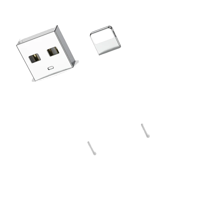 Daten- und Ladekabel USB-A - Lightning HOCO X83 Victory, 18W, 1m, Weiß