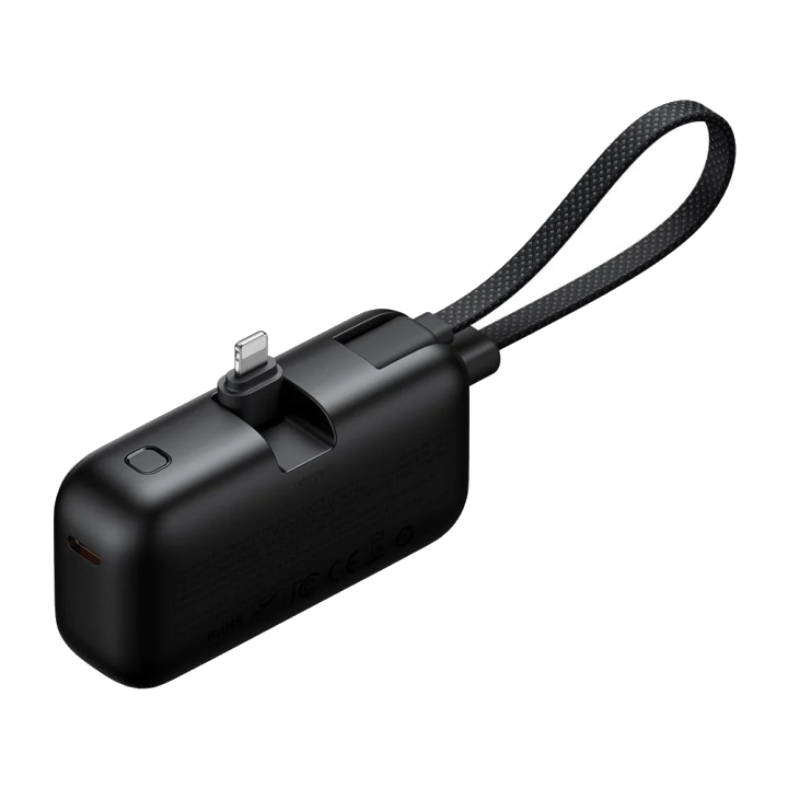 Externer Akku McDodo MC-7800 Freekit, 5000mAh, 22.5W, PD, 1 x Lightning - 2 x USB-C, Schwarz