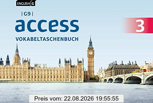 English G Access - G9 - Ausgabe 2019: Band 3: 7. Schuljahr - Vokabeltaschenbuch