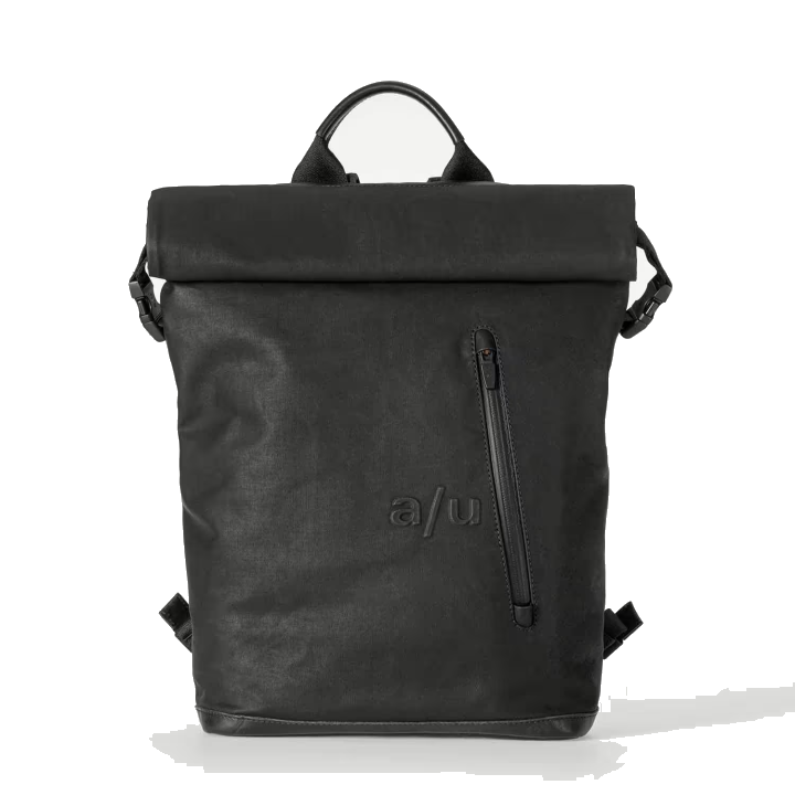aunts & uncles Japan Tokio Rolltop Rucksack mit 13" Notebookfach black