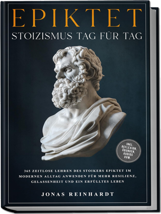 Epiktet - Stoizismus Tag für Tag: 365 zeitlose Lehren des Stoikers Epiktet im modernen Alltag anwenden für mehr Resilienz Gelassenheit und ein erfülltes Leben - inkl. Reflexion Übungen Audios uvm.