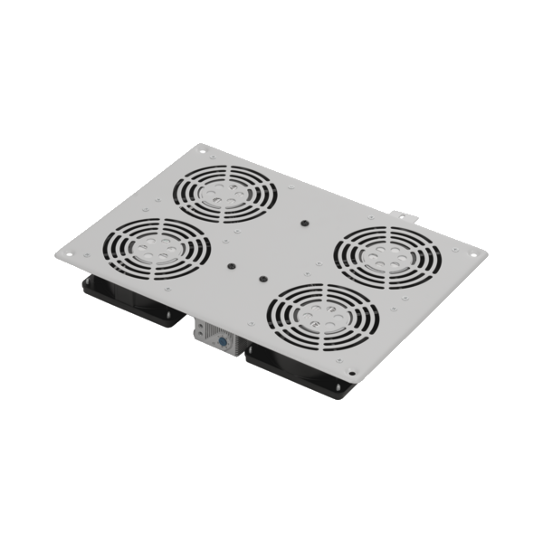 Dachlüfter 4-fach mit Thermostat, für PEL, RAL7035