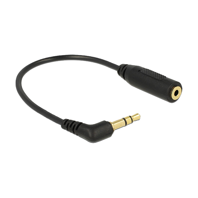 DeLOCK 0.17m 2.5mm/3.5mm audio cable