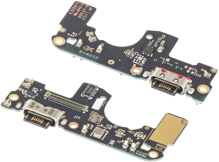 Ladeanschlussplatine - Mikrofon Motorola Moto G77 / G67, Service Pack 5B28C32011