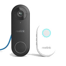 Reolink Doorbell PoE 5MP Video-Türklingel PoE UHD Türklingel mit Kamera Chime