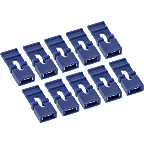 InLine® Jumper (Kurzschlußbrücken) mit Lasche, 10 Stück