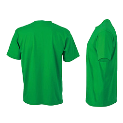 JAMES & NICHOLSON Herren T-Shirt, grün, L