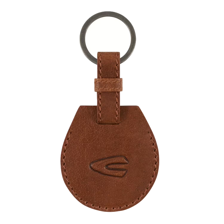 Camel Active FIELD Schlüsselring aus Leder Cognac