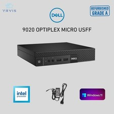DELL 9020 MINI INTEL RAM 8/16/32GB SSD 256/512/1000 WIN 11 PRO GENERALÜBERHOLT
