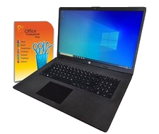 HP 17 Laptop 17,3 Zoll FHD Intel N4500 8GB RAM 256GB SSD Windows 11 Office 2024