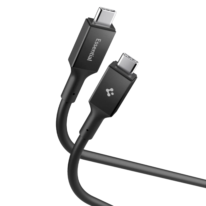 Daten- und Ladekabel USB-C - USB-C Spigen EB10020CC, 100W, 2m, Schwarz ACA09460