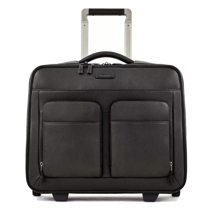 Piquadro Modus Special Businesstrolley mit 15,6" Laptopfach- und iPad®-Hülle Schwarz