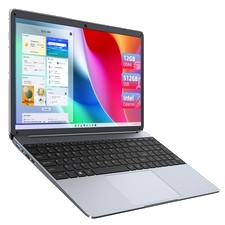 SGIN 15,6 Zoll Laptop Intel Celeron Computer mit 12GB RAM 512GB SSD Kamera WIFI