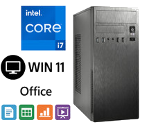 Windows 11 Business PC Intel i7 4x 4.00GHz 32GB DDR4 2TB SSD Computer Multimedia