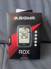 SIGMA ROX 4.0 GPS Fahrrad/Bike Computer Black (mit OVP)