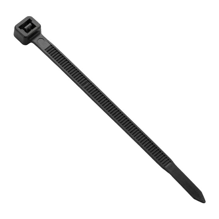 Synergy21 ALLNET 19zbh. Kabelbinder, L160xB2,6mm, 100er Pack, Schwarz, UV-Beständig,