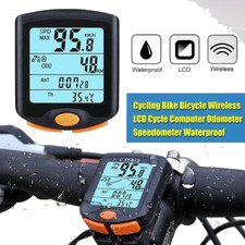 Funk Kabellos Fahrradcomputer LCD Fahrrad Tachometer Radfahren Kilometerzähler