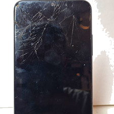 Samsung Galaxy A22 Smartphone 128GB Schwarz Display gesprungen/defekt
