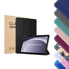 Tablet Schutzhülle für Samsung Galaxy Tab A11 / A11+ Klapp Hülle Cover Case Glas