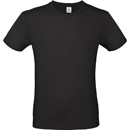 B&C Collection Unisex T-Shirt, schwarz, S
