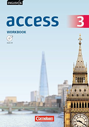 English G Access - Allgemeine Ausgabe: Band 3: 7. Schuljahr - Workbook mit Audio-CD