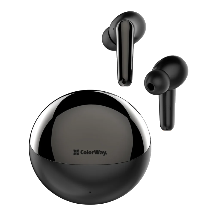 Handsfree Bluetooth ColorWay TWS3, TWS, Schwarz