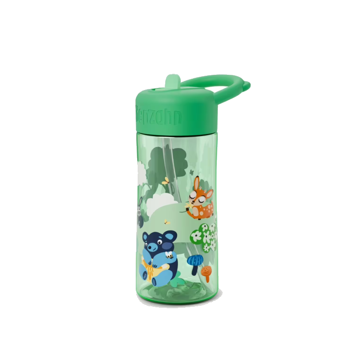 Affenzahn Kuntstoff Trinkflasche, Wilde Wiese