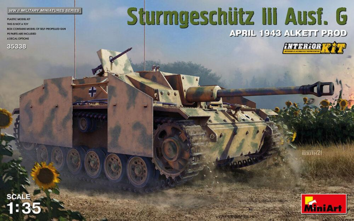 Sturmgeschutz III Ausf. G April 1943 Alkett Prod. Interior Kit