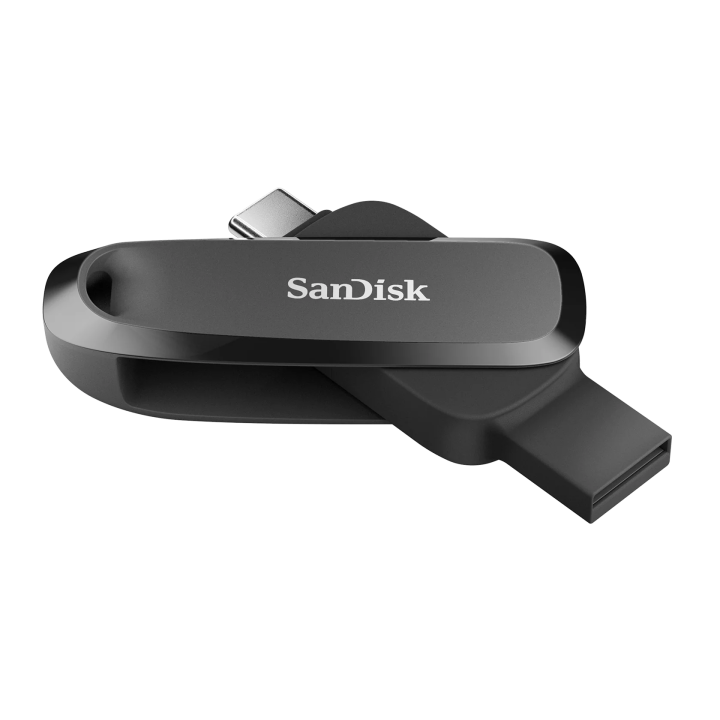 Phone Drive 128GB USB-C 3.2 USB-A zwart