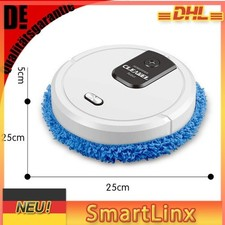 Saugroboter Wischfunktion 3.7V/1500mAh Staubsauger Kehrroboter USB