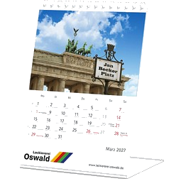 Geiger-Notes Tischkalender Magic Pix Table Bestseller, inkl. Digitaldruck, personalisiert