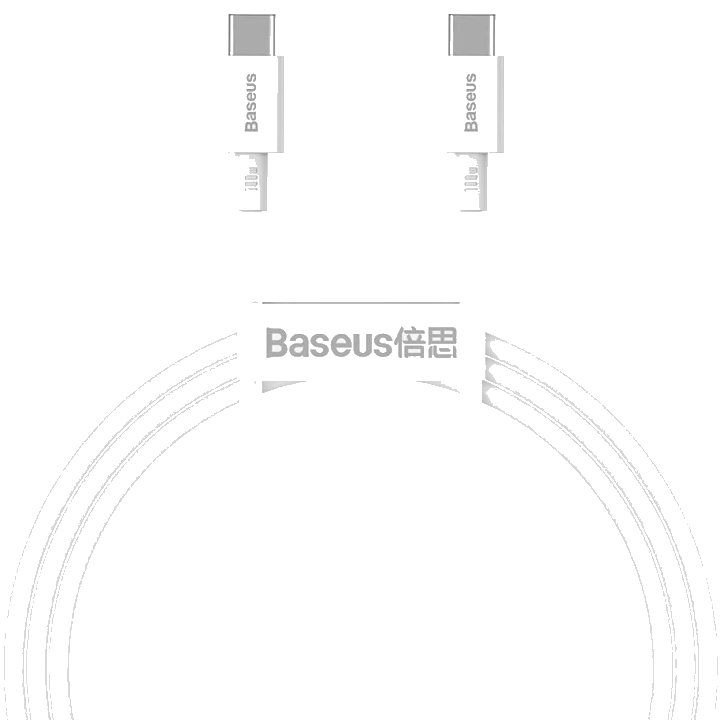 Baseus Superior Series USB-C auf USB-C Kabel 100W 1m | Weiß