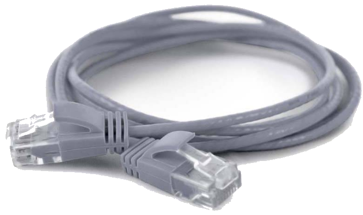 Wantec Patchkabel UTP CAT6a d=2,8mm 0,10m grau