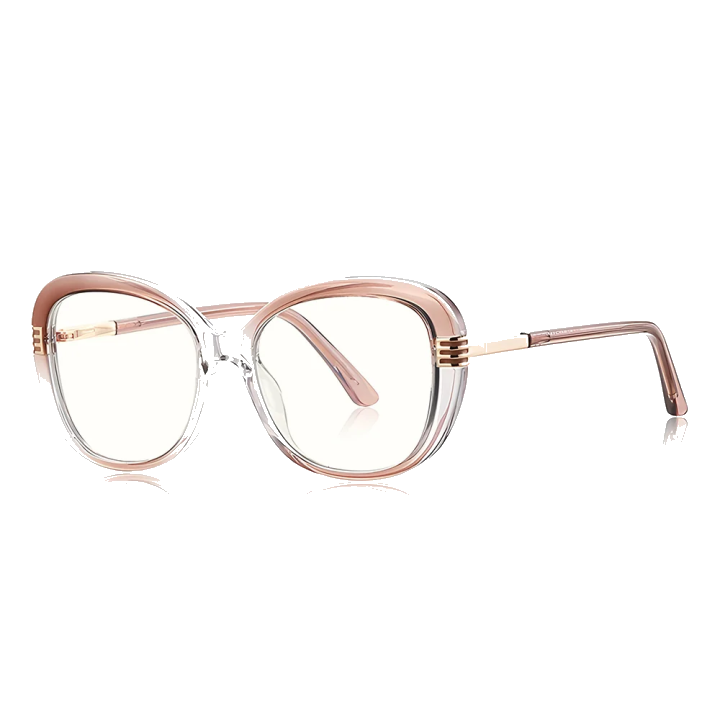 Damen Computerbrille Techsuit 2265, Anti-Blue Light, Hellbraun