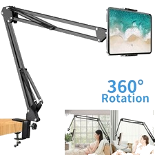 Verstellbar Halterung Handy Halter Tisch Bett Ständer für Tablet iPad Smartphone