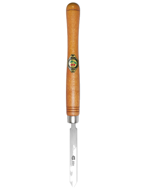 KIRSCHEN HSS-Drechslerbeitel mit Weißbuchenheft Abstechstahl 5 mm 1599005