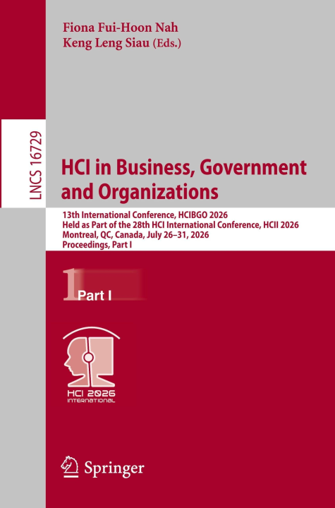 HCI in Business, Government and Organizations