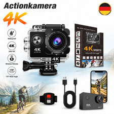 4K Sport Aktion Wasserdicht Kamera WiFi Unterwasser Action Kamera HD 170° DHL