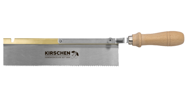 KIRSCHEN Feinsäge umlegbar gekröpft Messingrücken Sägeblattlänge: 250 mm 4152250