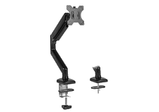 Monitorhalter für 1 Monitor mit Gasfeder bis 13-32 Zoll höhenverstellbar