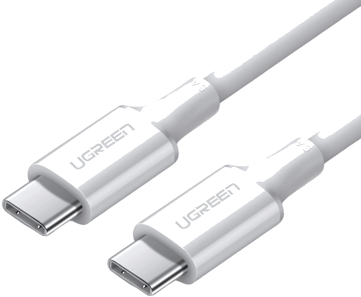 USB-C zu USB-C Daten- und Ladekabel UGREEN US300, 100W, 2m, Weiß