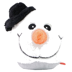 Schmoozies® Schneemann, weiß