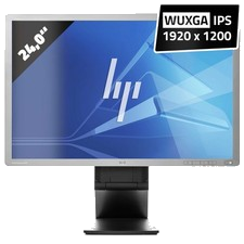 HP EliteDisplay E241i 24 Zoll Monitor 1920x1200 WUXGA IPS 8ms Silber Bildschirm