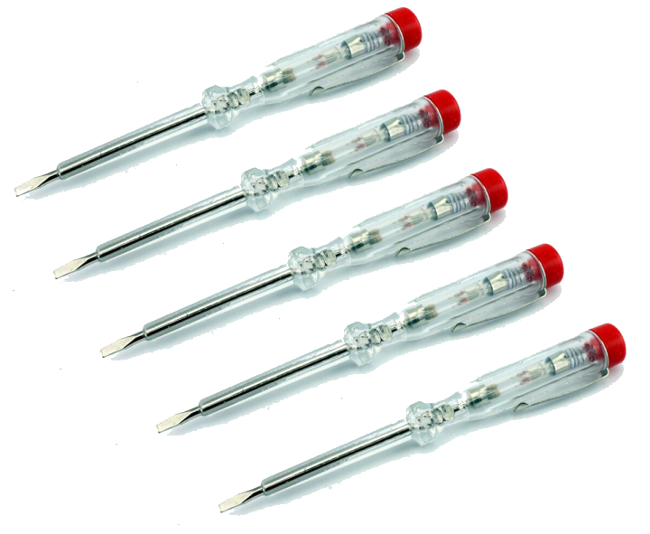 5 x STROMPRÜFER 120-250V 140MM